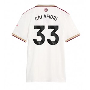 Fotbalové Dres Arsenal Riccardo Calafiori #33 Dámské Třetí Oblečení 2025-26 Krátký Rukáv